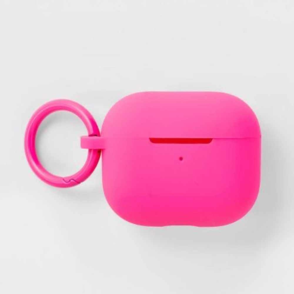 HOT PINK airpods 3rd gen case/cover